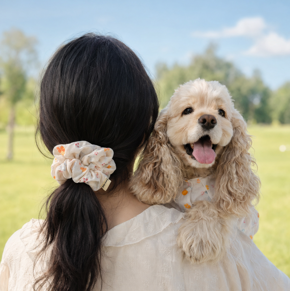 Coastal Village Summer Linen-Blend Pet Shirt & Dress