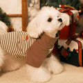 Striped Raglan Sleeve Pet Base Layer Sweatshirt