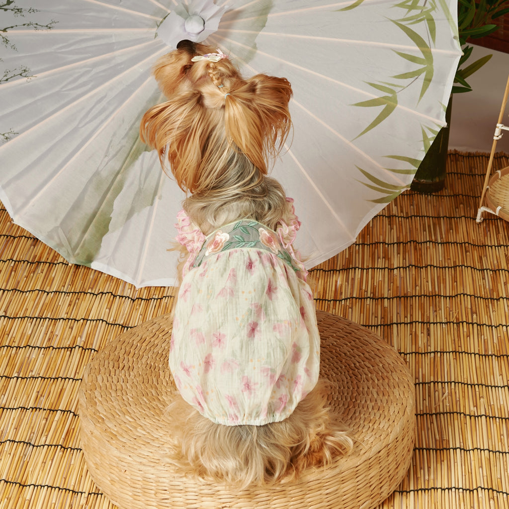 Tencel Bud Pet Dress for Summer