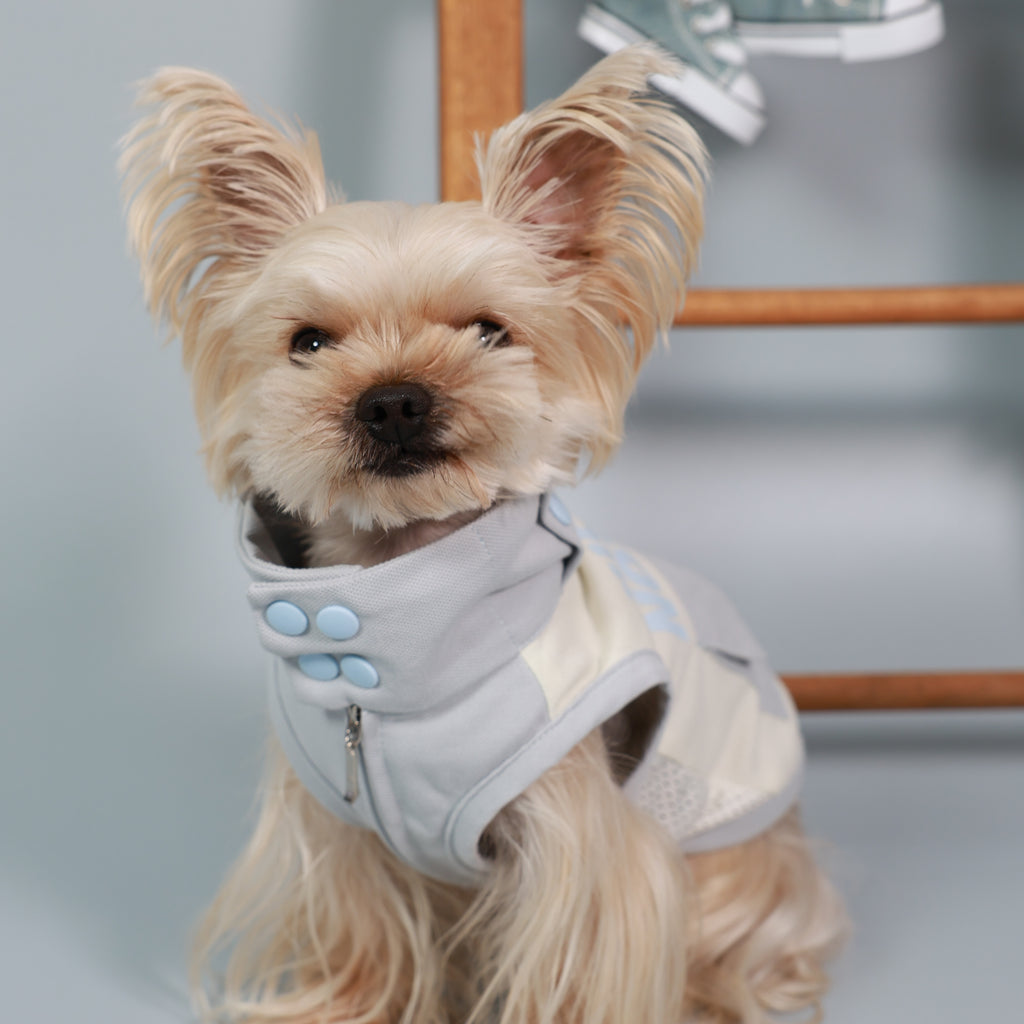 Insect-Repellent Cooling Pet Top with Leash Opening