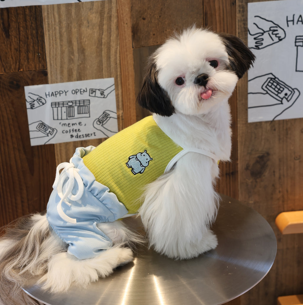 Recess Time Cooling Ice-Silk Pet Onesie