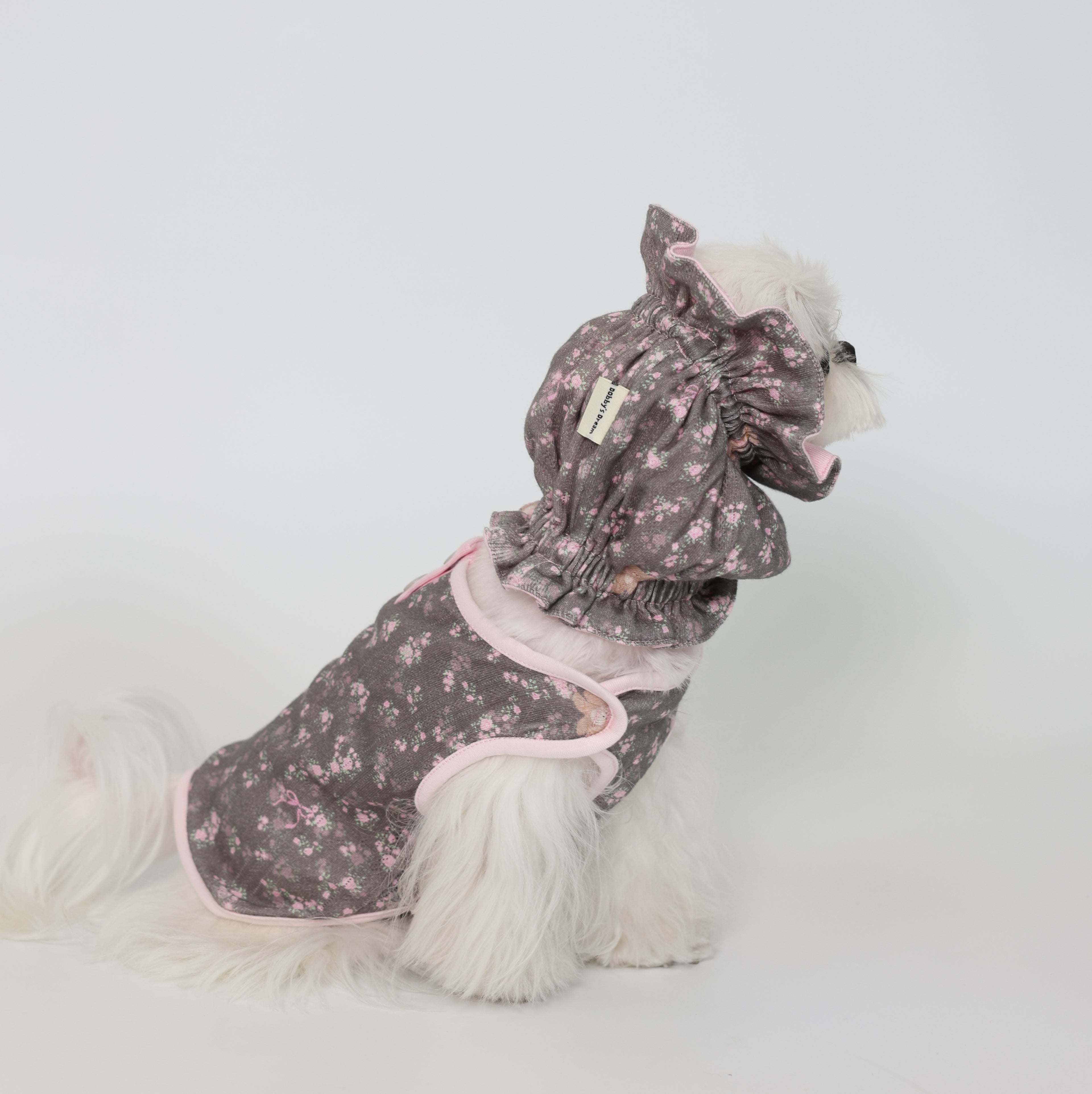 Doll Diary Cotton Pet Tank with Ear Bow