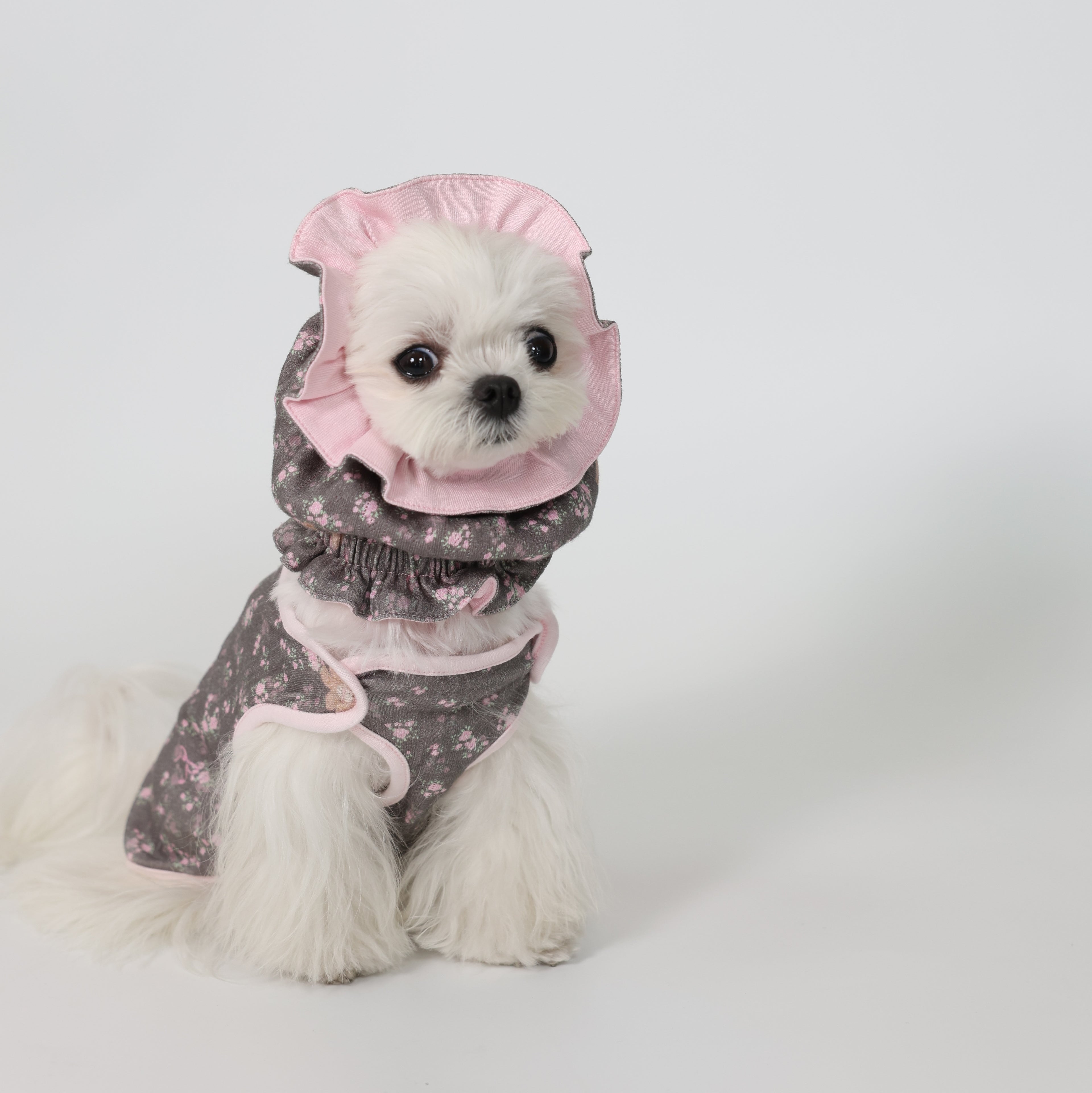 Doll Diary Cotton Pet Tank with Ear Bow