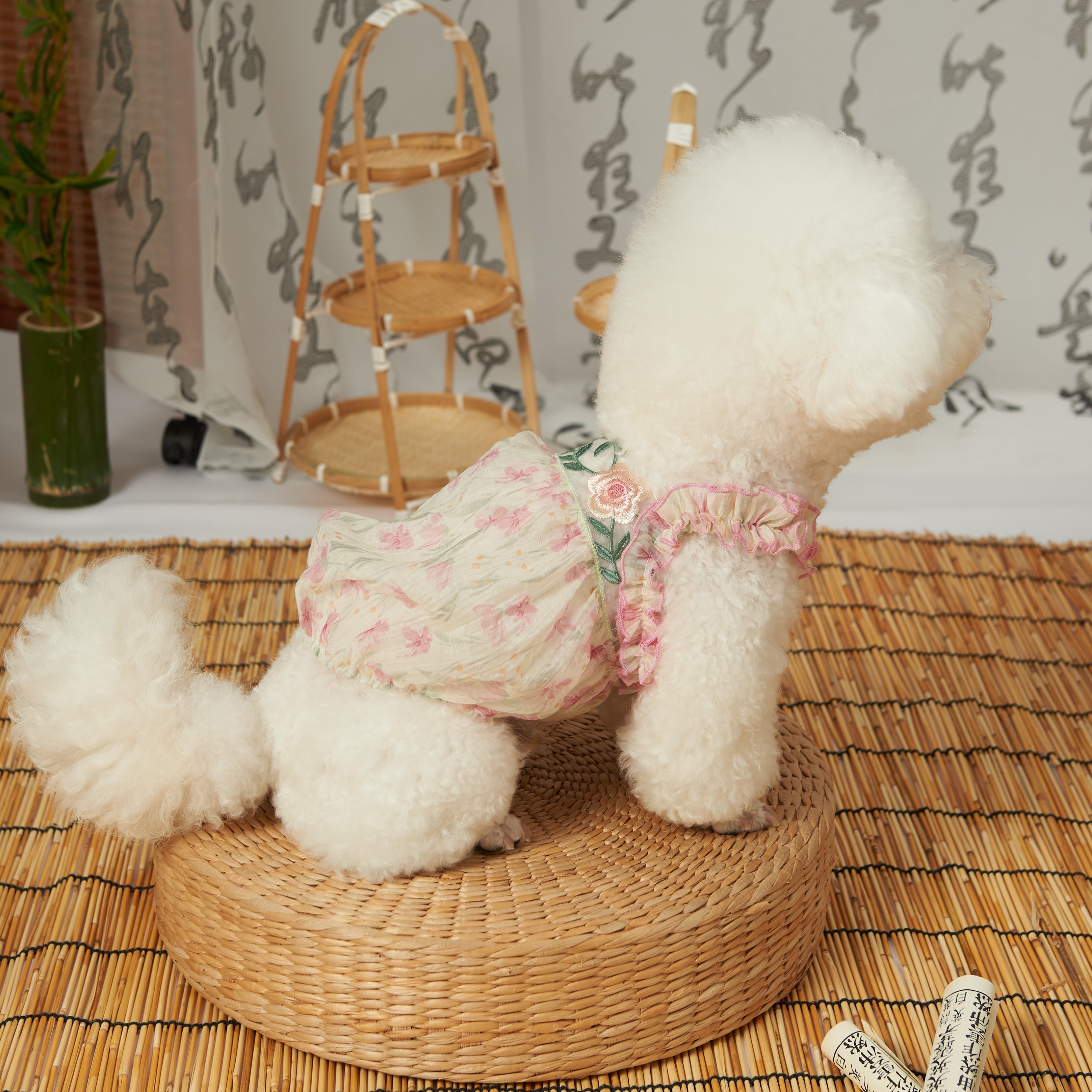 Tencel Bud Pet Dress for Summer