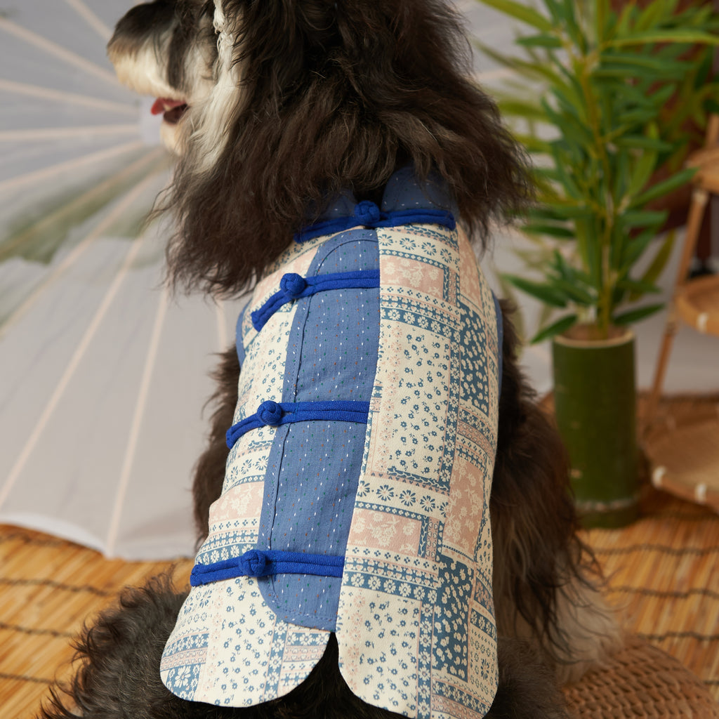 Cotton New Chinese Tang Pet Dress