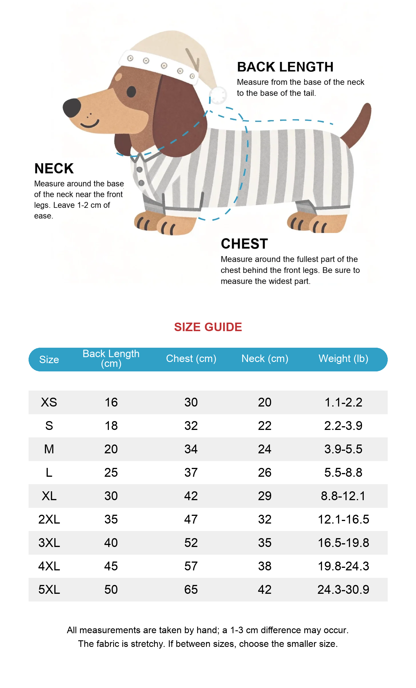 📏Size Chart